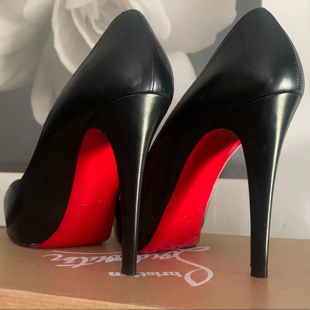 💖HOST PICK💖Christian Louboutin Rolando 120 Kid - 38.5 - Picture 3 of 16